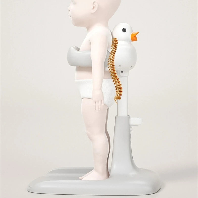 Cartoon Duck Bathing Station 5-Gear Adjustable Baby Bath Stand