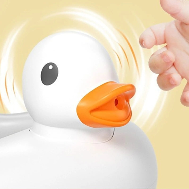 Cartoon Duck Bathing Station 5-Gear Adjustable Baby Bath Stand